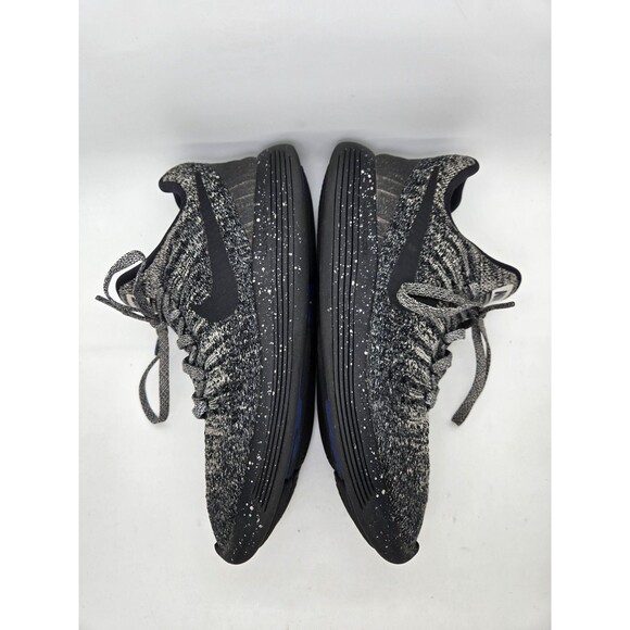 Nike LunarEpic Flyknit 2 Oreo Shoes Women's 7 Black Running Athletic Sneakers - Picture 6 of 7